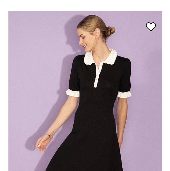 CeCe Women's Cotton Short-Sleeve Polo Dress - Picture 2 of 7